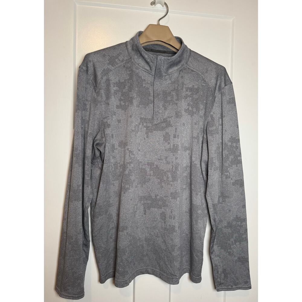 Duluth Trading Alaskan Hardgear‎ Men’s 1/4 Quarter Zip Pullover LRG Gray